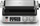 Grill tavoline Braun CG7040 SteelBK, 2000W, timer me display, i zi inox