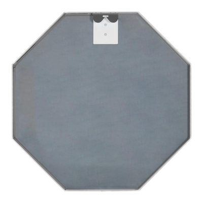 Pasqyrë muri tetëkëndore 55,5x2,5x55,5Hcm (HM9583.40), argjendtë