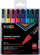 Set markera Posca Uni-Ball PC-3M, 8 ngjyra, majë e hollë 0.9-1.3 mm, shumëngjyrësh