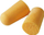 Tapa për vesh Earplugs Anti-Noise, poliuretani, që i përdor prap, portokalli