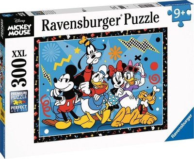 Puzzle Ravensburger Disney Mickey Mouse 13386, 300 copa XXL, për kalamaj 9+, shumngjyrësh