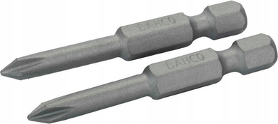 Bit kaçavide Bahco Phillips 59S PH2, 50mm, çelik, gri