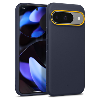Mbulesë telefoni Spigen Caseology Nano Pop për Google Pixel 9 Pro dhe Pixel 9, TPU, rezistencë ushtarake, blu navy