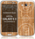 Skin mbrojtës Nexgen Skins për Samsung Galaxy S III, set 3D Hardwood Classic, universal