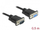 Kabllo seriale DeLOCK 86613, RS-232, 0.5m, e zezë