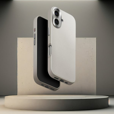 Mbrojtëse telefoni Uniq Lyden për iPhone 17, Magclick, gri