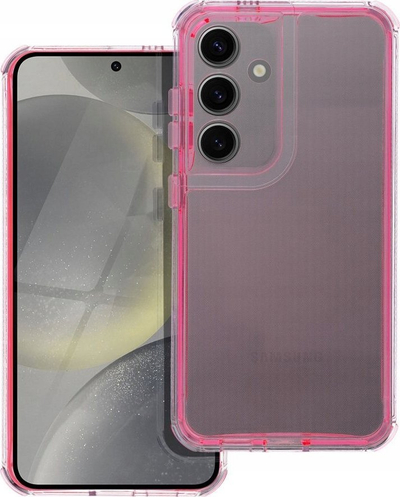 Futrollë Matrix Clear për Xiaomi Redmi 13C POCO C65, TPU transparente, kundër goditjeve, rozë