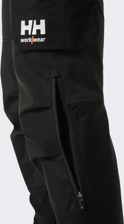 Pantallona pune Helly Hansen Oxford 4X, elastike, me xhepa për punë, të zeza
