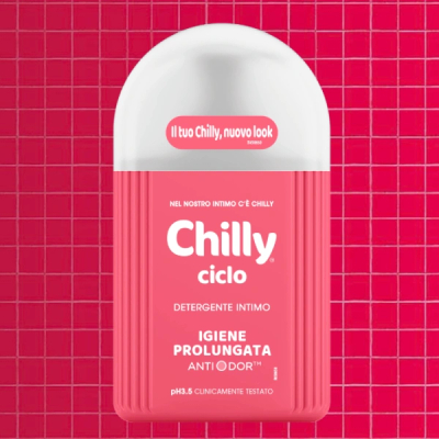 Xhel intim Chilly Ciclo, 200ml, pH 3.5, për ditët e menstruacioneve
