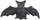 Lodër pelushi Beppe Mascot Bat, 18 x 35 cm, e zezë