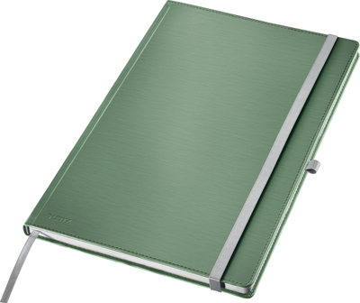Bllok shënimesh Leitz Notebook Style, A4, fletë katrore, jeshile