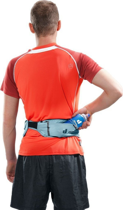 Rrip-shpine për vrapim Deuter Shortrail I, me soft flask 500ml, shumë i lehtë, blu Lake