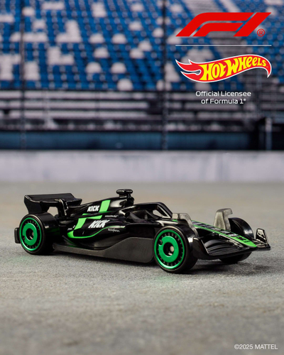 Set makina garash Hot Wheels Formula 1, 1:64, 5 copë, shumëngjyrëshe
