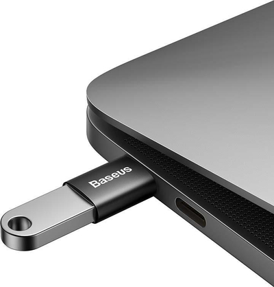 Адаптер OTG Baseus Ingenuity Series, Type C во USB A 3.1, црн