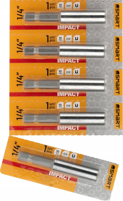 Set biti SMART365 Impact PH2 SM-29-PH2025, 25mm, 2 copë, i zi