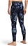 Компресивни машки легинси Under Armour HeatGear Armour Print, спортски перформанси, со принт, темно сини