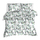 Set mbulesash jastekësh (HM12076), bardhë/ gjelbër
