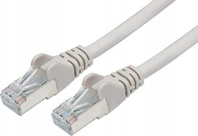 Kabllo rrjeti PremiumCord CAT6a S FTP, RJ45 RJ45, 0.25m, gri