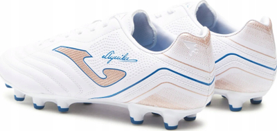 Këpuca futbolli Joma Aguila 23 FG, për tokë të fortë, për të rritur, e bardhë me gold