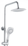 Сет туш Domoletti DX91021C-2, систем туш, хром