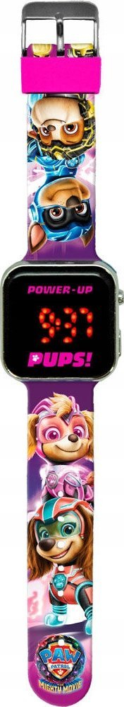 Orë dore për kalamaj Euroswan PAW Patrol Skye, ekran LED, me kalendar, shumëngjyrëshe