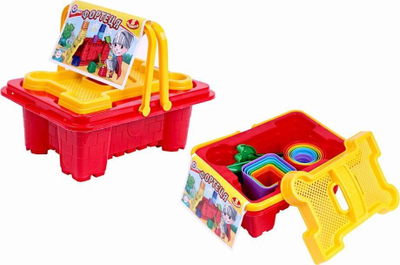 Set rëre TechnoK 4647 P4, kallëpe piramidash dhe kalaje, shumëngjyrësh