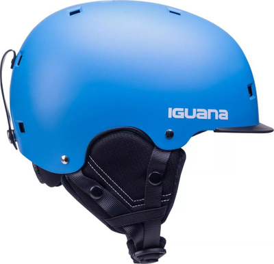 Helmetë skish Iguana Galin JR 92800620741, për kalamaj, me ajrosje, e zezë
