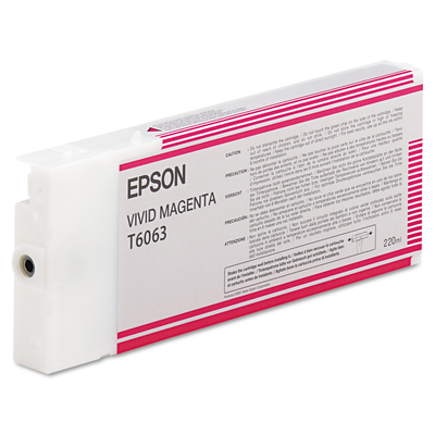 Patronë boje Epson T606300, Singlepack Vivid Magenta, 220ml, magenta