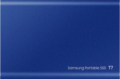 Disk i jashtëm Samsung SSD T7 2 TB (MU-PC2T0H / WW), i kaltër