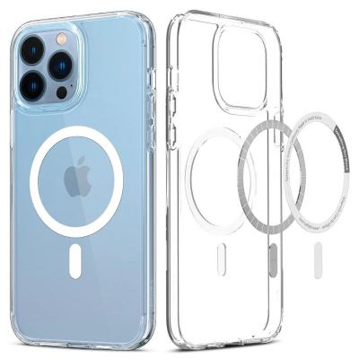 Mbrojtëse telefoni Spigen Ultra Hybrid Mag, MagSafe, për iPhone 13 Pro, transparente