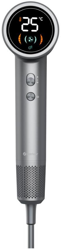 Tharëse flokësh Denver HDD-1400DGR, 1400W, disa shpejtësi, gri e errët