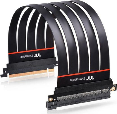 Kabllo Thermaltake TT Premium PCI-E 4.0, e zezë