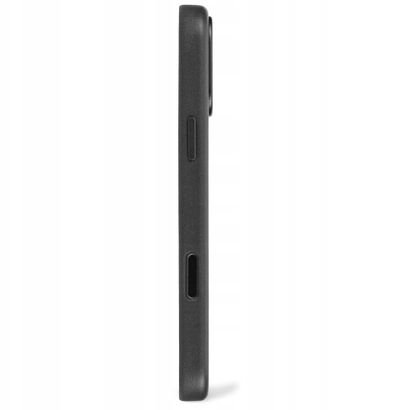 Mbulesë telefoni Decoded Leather Backcover, për iPhone 17 Pro, lëkurë natyrale, MagSafe, e zezë
