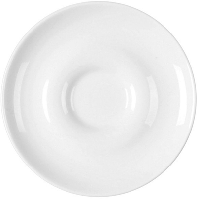 Pjatë nënshtrese RAK Porcelain Lyra LRCU27 LRSC27, 6.7", Ivoris