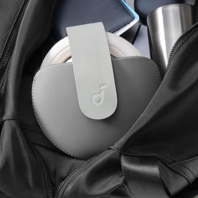 Kuti udhëtimi Anker Soundcore Space One Pro, etui mbrojtës, material sintetik, e zezë