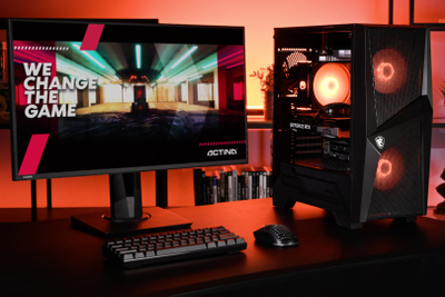Гејминг компјутер Actina 5901443421559, AMD Ryzen 7 8700F, 34,36GB RAM, RTX 5070, 1TB SSD, црн