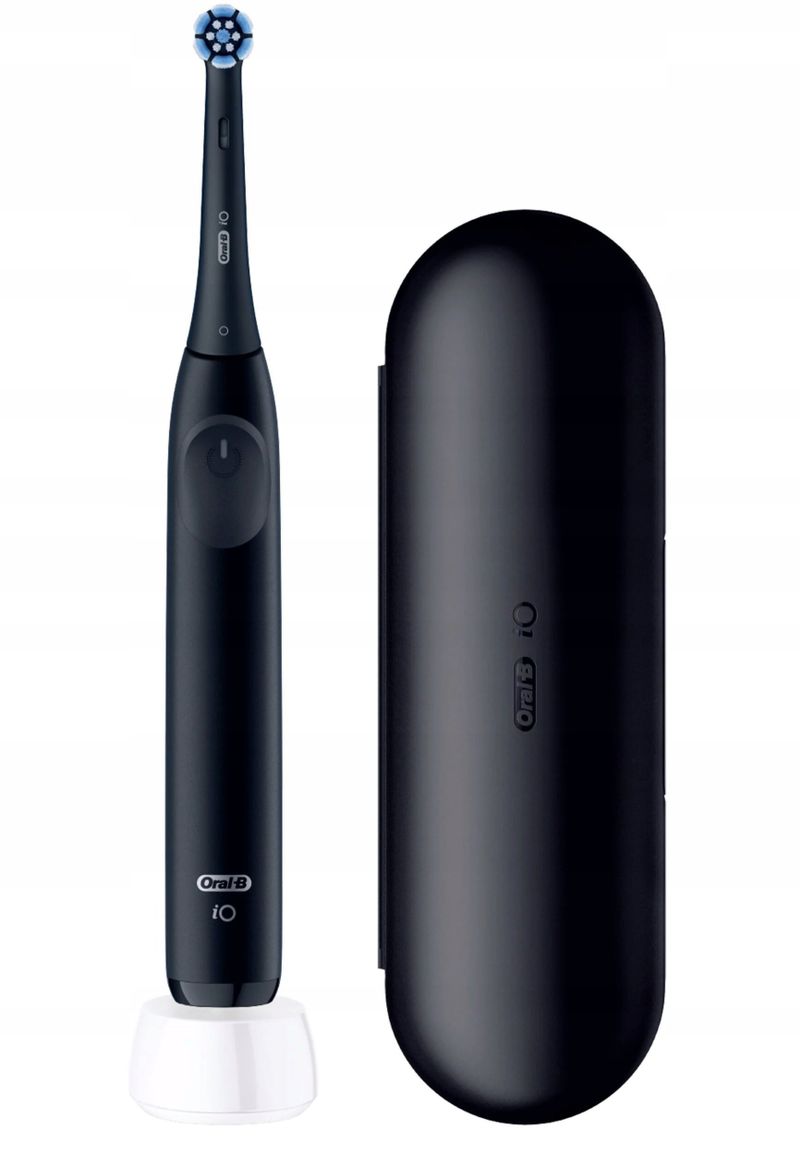 Furçë elektrike dhëmbësh Oral-B iO Series 2 Night Black, 3 mënyra larjeje, sensor presioni, e zezë