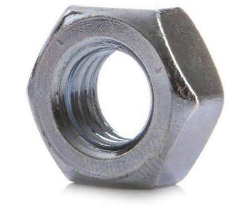 Set dado të galvanizuara DIN 934 M14, 200 copë, gri
