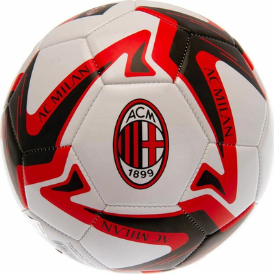 Топка фудбал AC Milan Football 134489, големина 5, бела црвено-црна