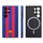 Futrollë FC Barcelona për Samsung Galaxy S24 Ultra, magnetike MagSafe, blu me të kuqe