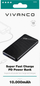 Power bank Vivanco Super Fast Charge PD, 10000mAh, 18W, i zi