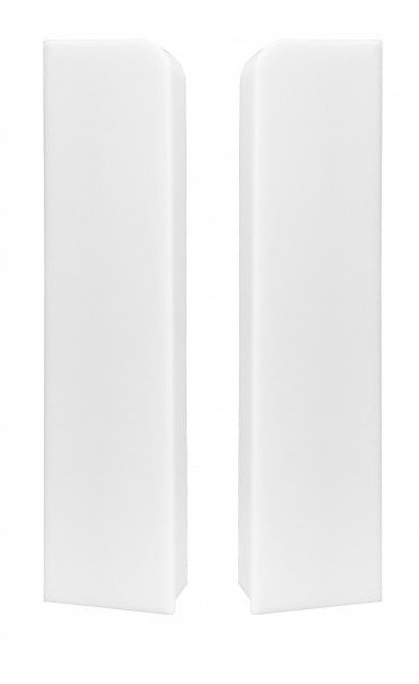 Kapotë fundore për plinth Venezia White, set 2 copë, e bardhë