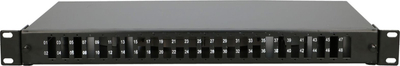 Patch panel optik Extralink 48 Core, 24 porta SC duplex, 1U, i zi