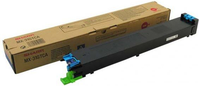 Sharp MX-31GTCA Тонер Картриџ Цијан