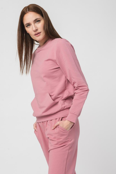 Bluzë sportive për femra Cotton Casual, pambuk, madhësia XS, rozë