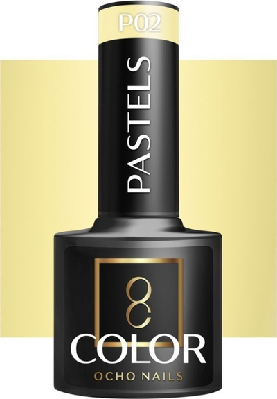 Llak hibrid për thonj Activeshop Ocho Nails Pastels P02, 5 g, rozë pastel