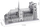 Puzzle 3D metalik Piececool Notre Dame Cathedral, model ndërtimi, ngjyrë argjendtë