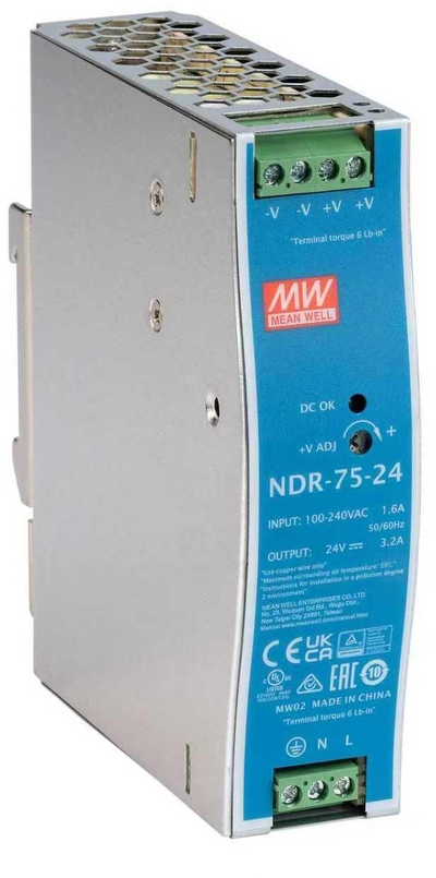 Modul furnizimi me energji Ernitec ELECTRA-PWR-75-24, 75W, 24V DC, gri