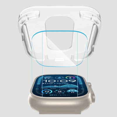 Xham mbrojtës Tech-Protect Easy Set+ për Apple Watch Ultra 1/2 49mm, set me 2 copë, transparent