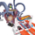 Pistë garash Hot Wheels RacerVerse Spider-Man Web-Slinging Speedway, set pistë me 2 makina